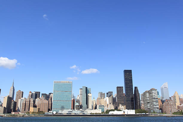istock Midtown Manhattan skyline on a Clear Blue Day 156206164