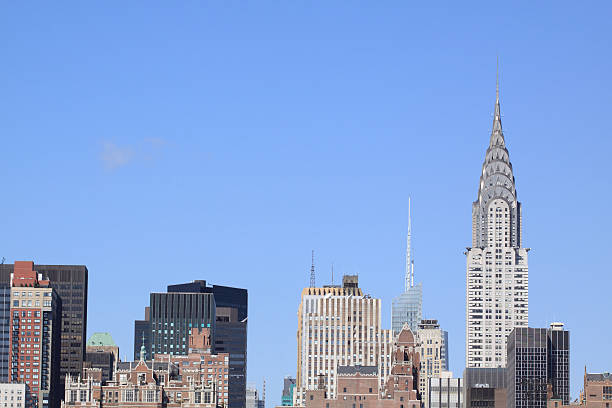 istock Midtown Manhattan skyline on a Clear Blue Day 156206285