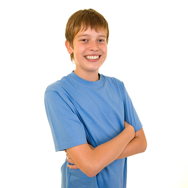 Young smiling student stock photo