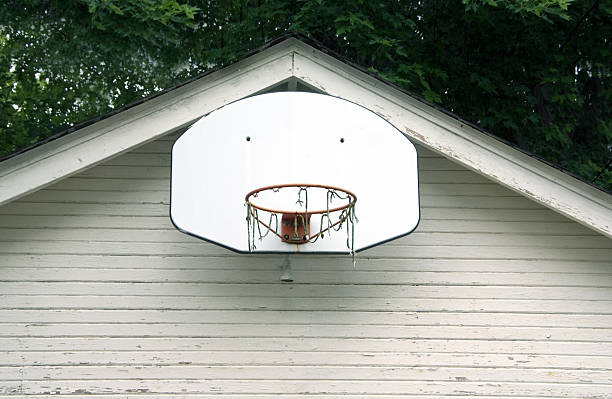 istock Old Basketball Hoop 156208011