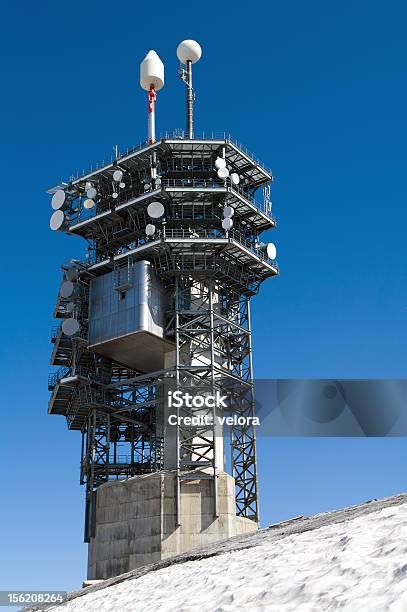 Communication Tower Stock Photo - Download Image Now - Bandwidth, Blue, Broadcasting