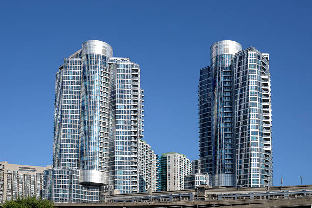istock Two high-rise apartment buildings 156208775