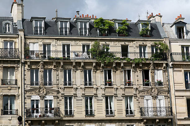 istock Elegant Parisian Apartment Building 156210171