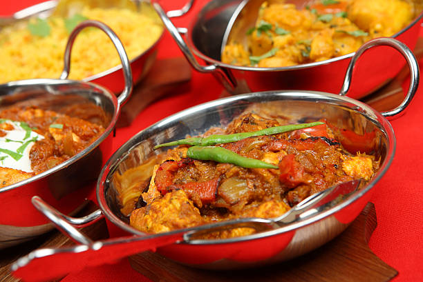 istock Indian Curry Meal Dishes 156210806