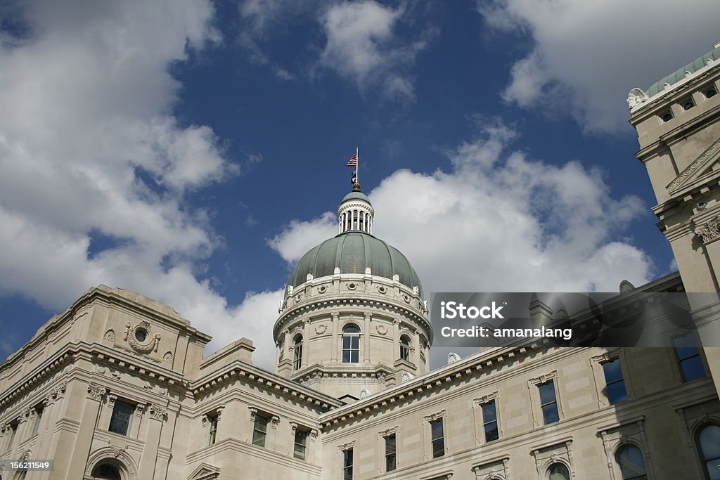 Indiana Statehouse The Indiana State Capitol building in Indianapolis Indiana State Capitol Stock Photo