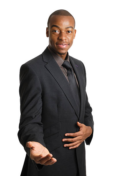 istock Business man offering a handshake and help 156212204