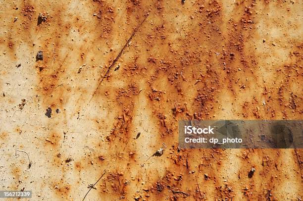 In Metallo Texture - Fotografie stock e altre immagini di Ambientazione esterna - Ambientazione esterna, Arancione, Arrugginito