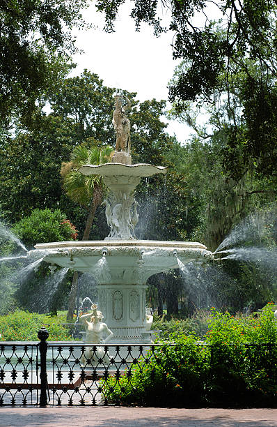 istock Forsyth Park Fountain, Savannah 156213314