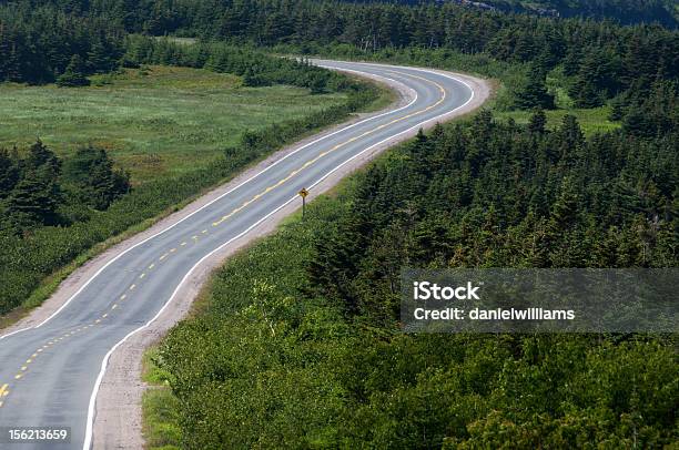 Twisty Country Road Stock Photo - Download Image Now - Avalon Peninsula, Composition, Country Road