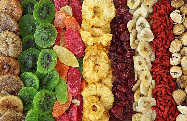 Mix of dried fruits