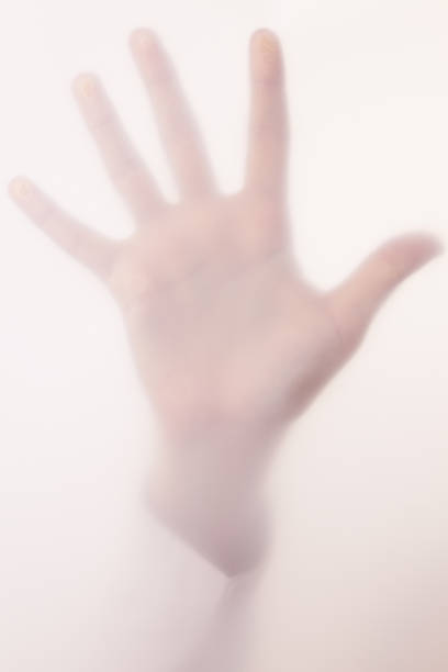 istock Hand in a fog 156214779