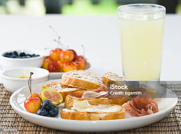 Gourmet French Toast Stock Photo - Download Image Now - Blueberry, Bread, Breakfast