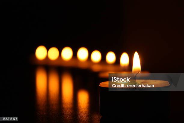Kerzen Stockfoto und mehr Bilder von Fotografie - Fotografie, Horizontal, Kerze