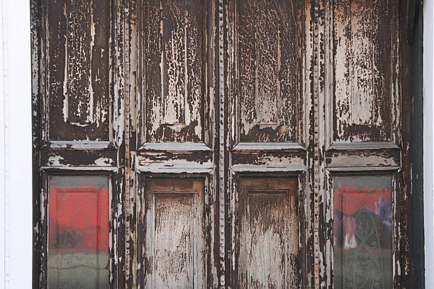 istock mexican antique wooden door 156215295