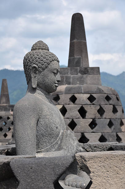 Cтоковое фото Borobudur Будда