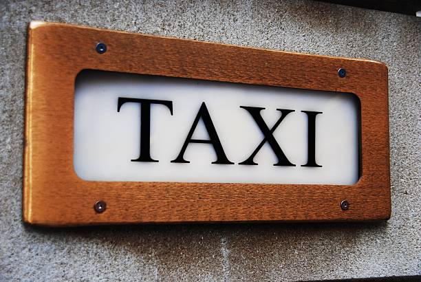 istock Taxi sign 156217146