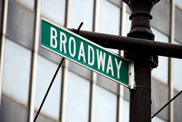 istock Broadway street sign 156217152