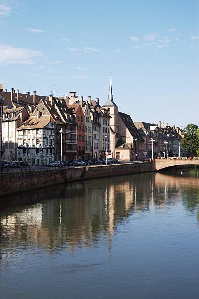 istock Strasbourg architecture over Rhine 156218697