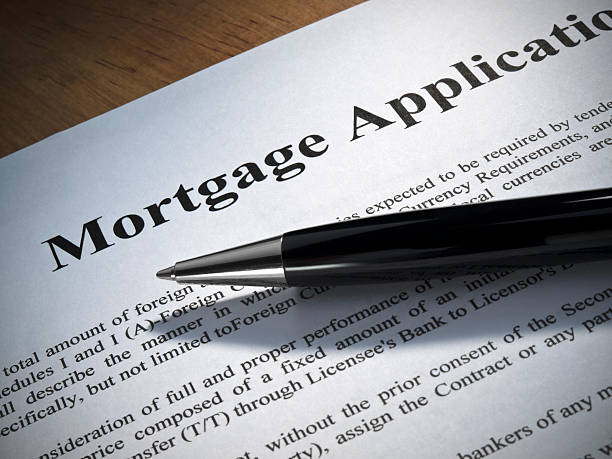 istock A paper mortgage application with a pen 156219030