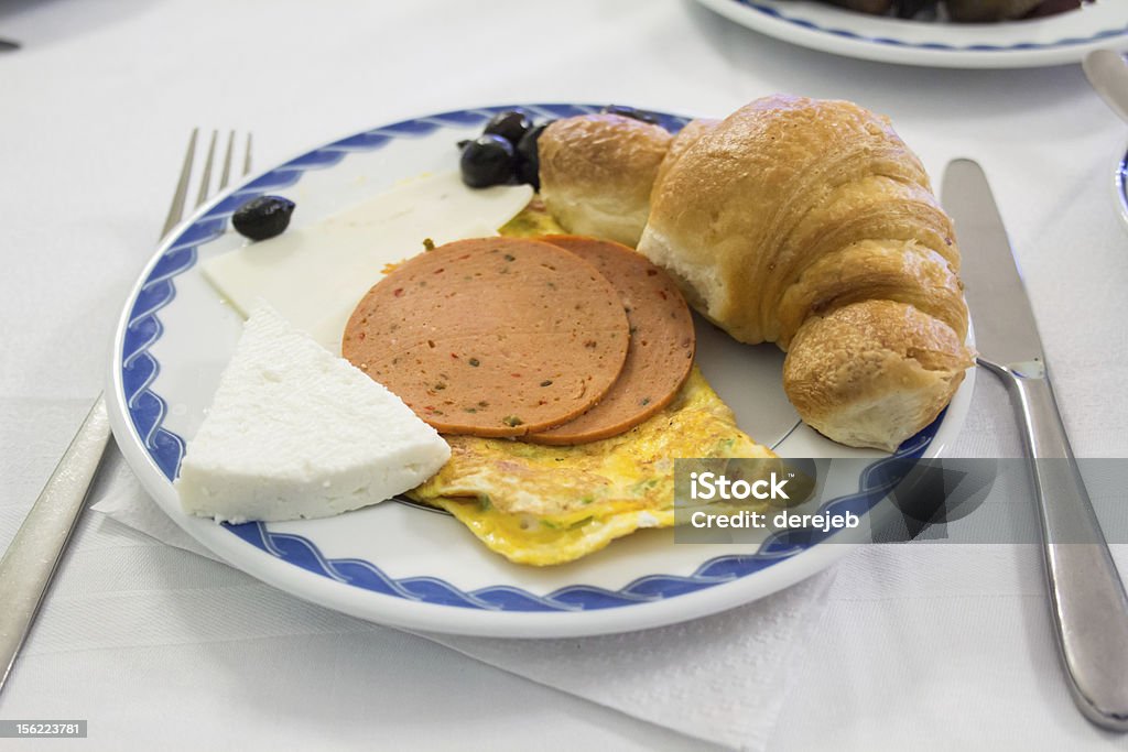 Big Frühstück - Lizenzfrei Croissant Stock-Foto