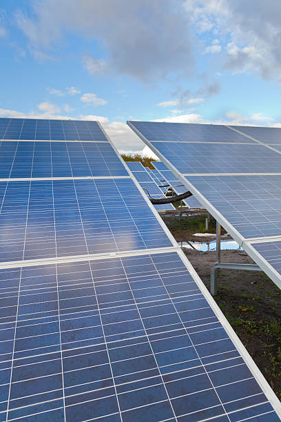 istock Solar photovoltaics panels 156224439