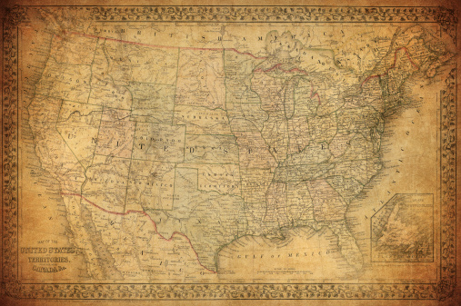 3D Render of a Topographic and Bathymetric Map of the United States of America.  \nAll source data is in the public domain.\nColor texture: Made with Natural Earth.\nhttp://www.naturalearthdata.com/downloads/10m-raster-data/10m-cross-blend-hypso/\nRelief texture: ETOPO 2022 data courtesy of USGS. URL of source image:\nhttps://www.ncei.noaa.gov/products/etopo-global-relief-model \nWater texture: SRTM Water Body SWDB: https://dds.cr.usgs.gov/srtm/version2_1/SWBD/