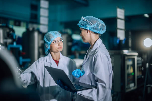 istock Water Quality Officer assesses RO systems, ensuring standards, safety and control the contamination 1562409440