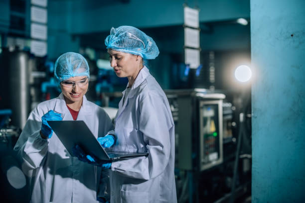istock Water Quality Officer assesses RO systems, ensuring standards, safety and control the contamination 1562409441