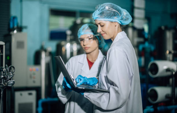 istock Water Quality Officer assesses RO systems, ensuring standards, safety and control the contamination 1562411040