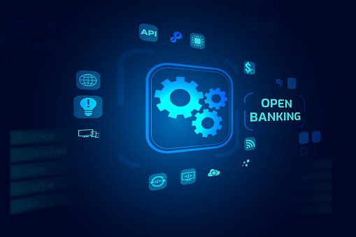 Open banking concept