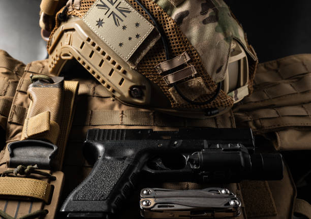 istock SAS Special forces Military gear with Australian flag patch 1562427064