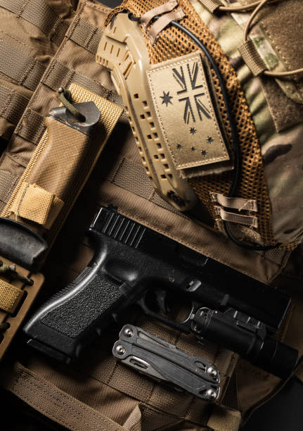 istock SAS Special forces Military gear with Australian flag patch 1562427066