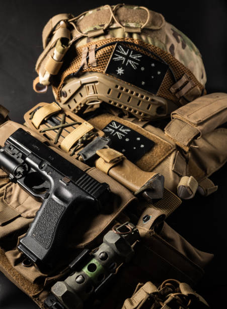 istock SAS Special forces Military gear with Australian flag patch 1562427070