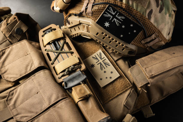 istock SAS Special forces Military gear with Australian flag patch 1562427577