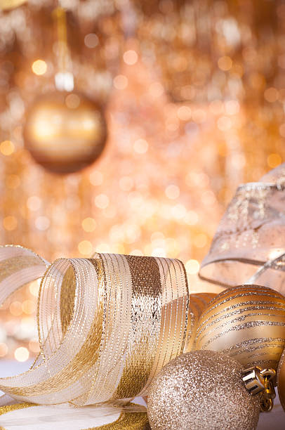 istock gold christmas baubles 156243751
