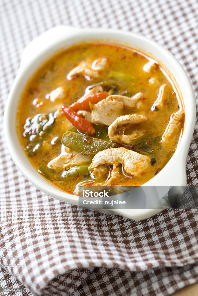 Chicken tom yum Chicken tom yum as Thai delicious food Asia Stock Photo