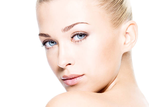 istock Beautiful woman with clean skin 156247788