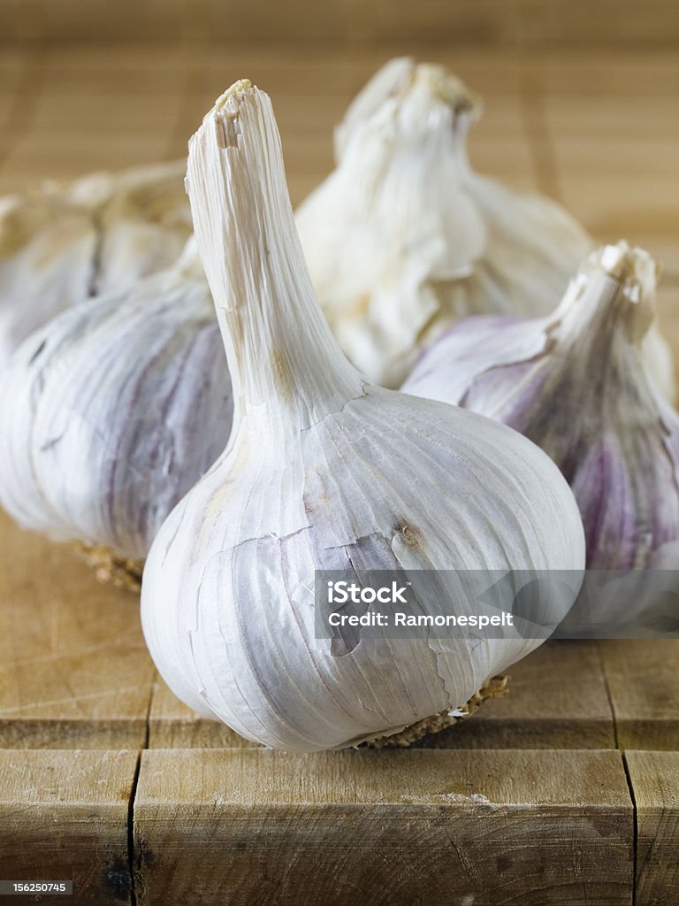 일부 Garlics - 로열티 프리 0명 스톡 사진