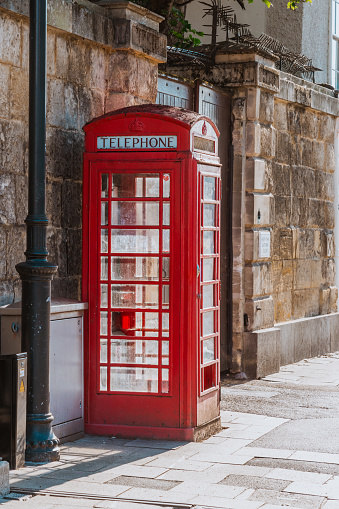 Old Telephone Booth in Oxford
