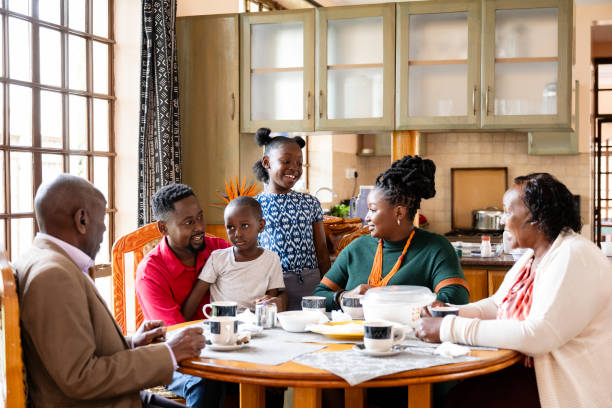 istock Nairobi family enjoying tea, chapatti, and conversation 1562520765
