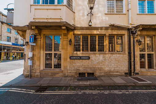 Street scene in Oxford, UK