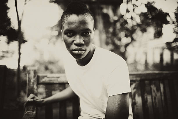 istock Sad Young Man outdoor portrait 156252924