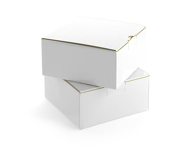 White box. stock photo