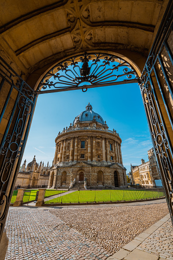 Radcliffe Camera and All Souls College, Oxford University, Oxford, UK