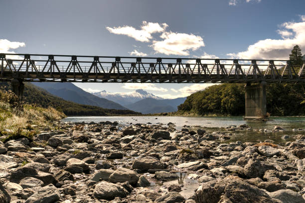istock The powerful Haast river flowing through the mountain Pass 1562621741