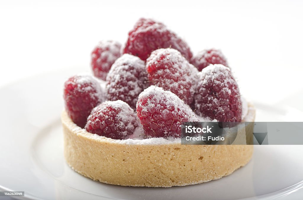 Tarte de Framboesa - Royalty-free Açúcar Foto de stock