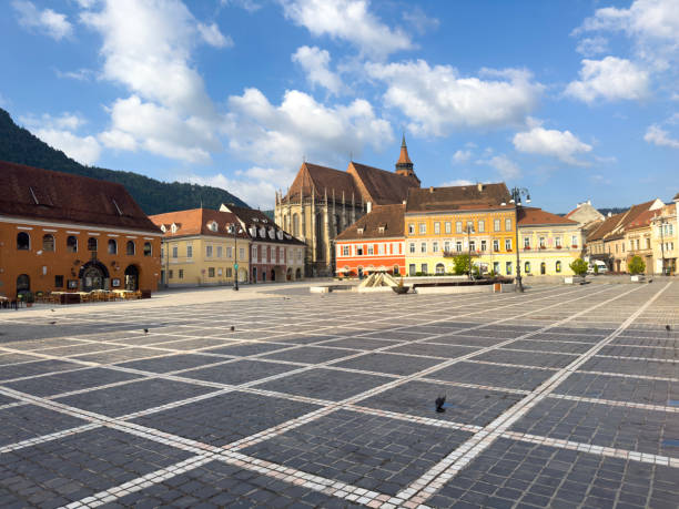 istock The Council Square in Brasov, Romania 1562652489