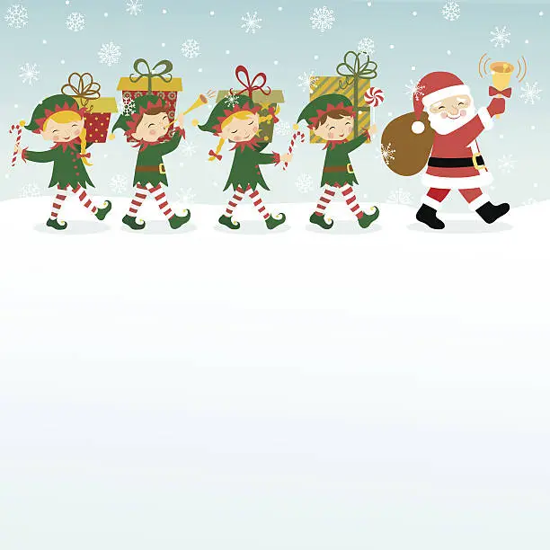 Vector illustration of Christmas background