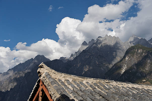 istock Jade Dragon Snow mountain in summer  156268745