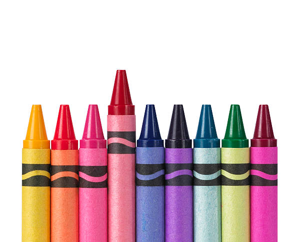 istock Colorful set of crayons with red crayon above others 156268788